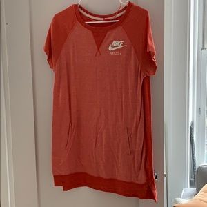 Loose Nike T-shirt dress